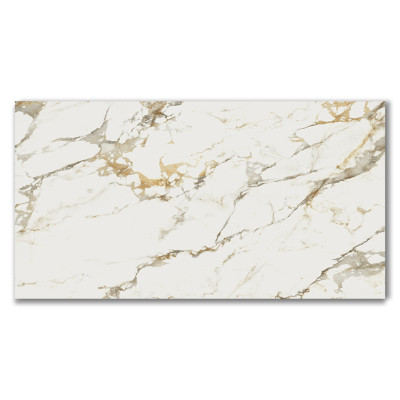 Eminent Bellagio Marble Effect Polished Porcelain Tile 60x120cm
